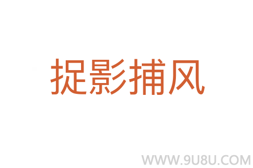 捉影捕風