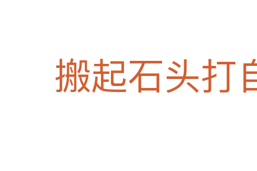 搬起石頭打自己的腳