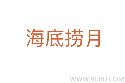 海底撈月