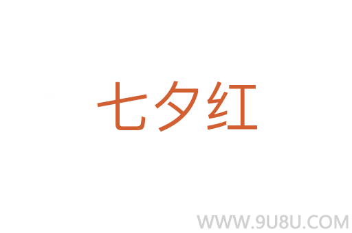 七夕紅