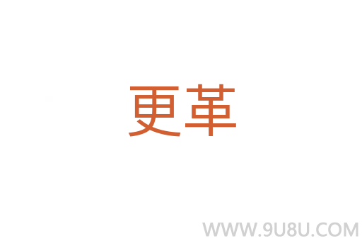 更革