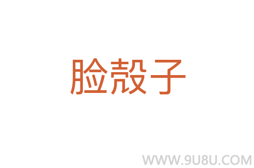 臉殻子