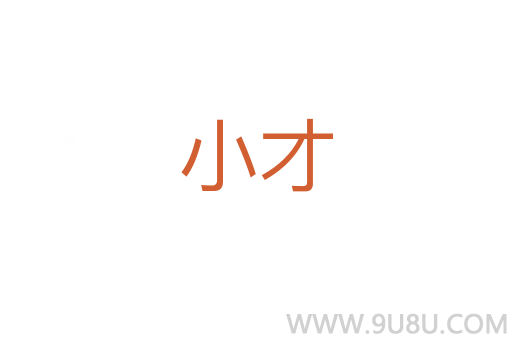 小才
