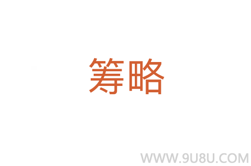 籌略