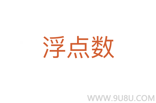 浮點數