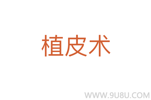 植皮術(shù)