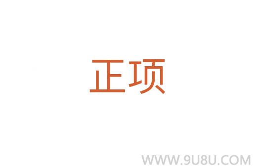 正項
