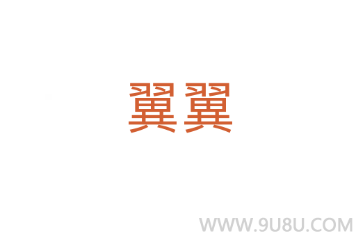 翼翼